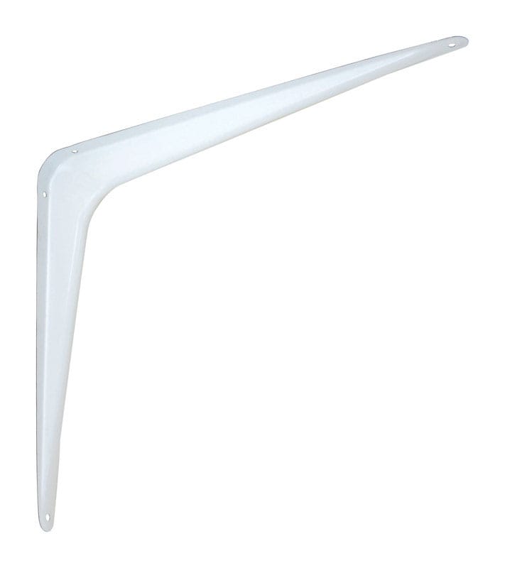 National Hardware N245-779 White Steel Shelf Bracket 14 in. L 100 lb
