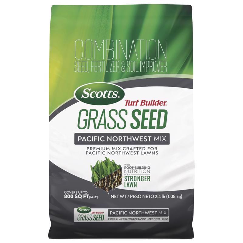 Scotts 18032A Turf Builder Mixed Sun or Shade Fertilizer/Seed/Soil Improver 2.4 lb
