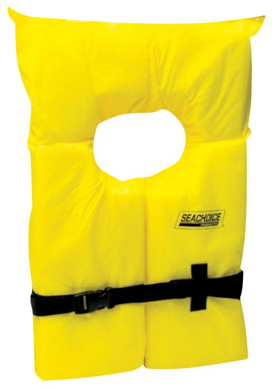 Seachoice 50-86020 Adult Sizes Yellow Life Jacket