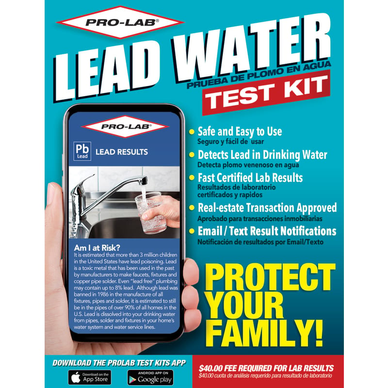 Pro-Lab LW107 Lead in Water Test Kit