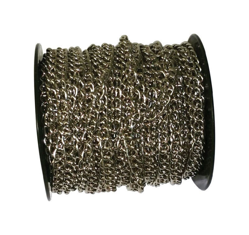 Baron 7209 82 ft. Twist Link Steel Chain 0.06 in. D X 82 ft. L