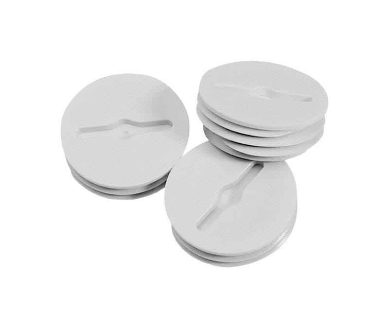 Sigma Engineered Solutions 14005WH Round Plastic 0.75 in. H X 1/2 in. W Closure Plug