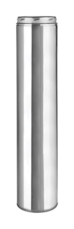 Selkirk 208148 Sure-Temp 8 in. D X 48 in. L Stainless Steel Chimney Pipe