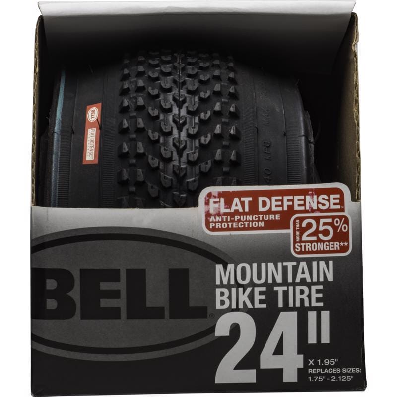 Bell Sports 7107512 Kevlar 24 in. Rubber Bicycle Tire 1 pk