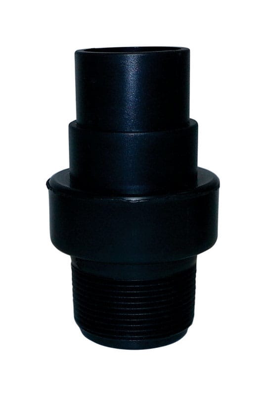 Campbell AWSC 150BLK 1-1/2 in. D X 1-1/2 in. D Plastic Swing Check Valve