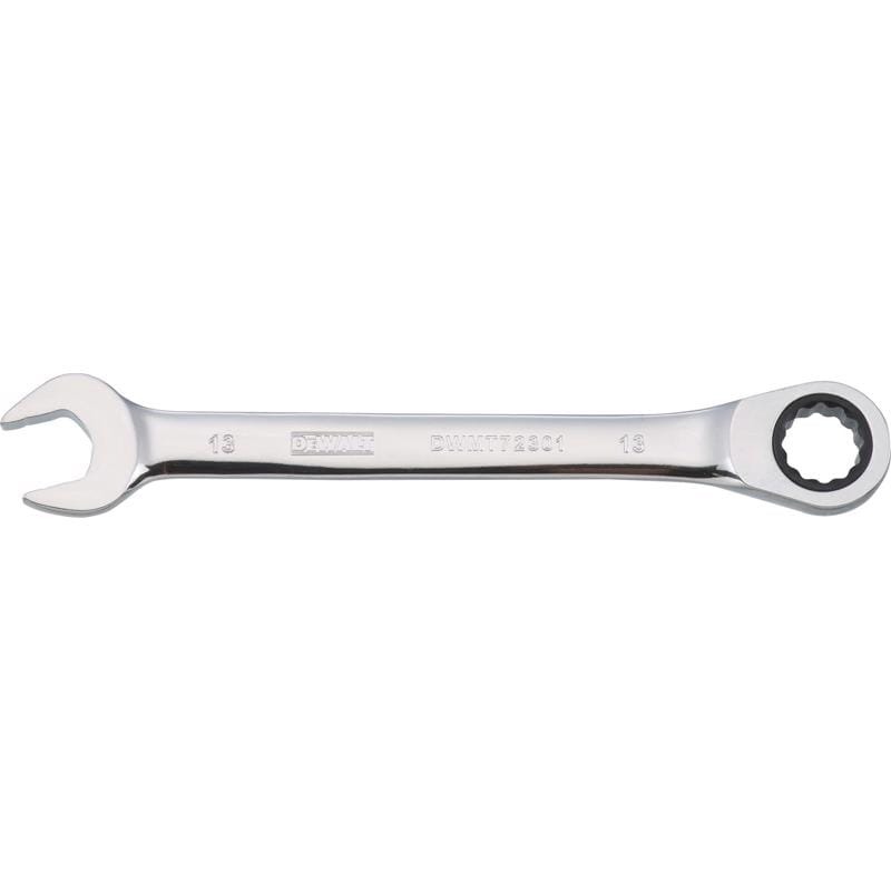 Dewalt DWMT72301OSP 13 mm X 13 mm 12 Point Metric Ratcheting Combination Wrench 6-15/32 in. L 1 pc