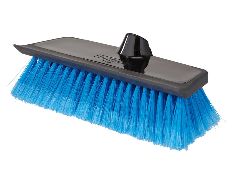 Unger 964810 10 in. W Soft Bristle Rubber Handle Water Flow Brush
