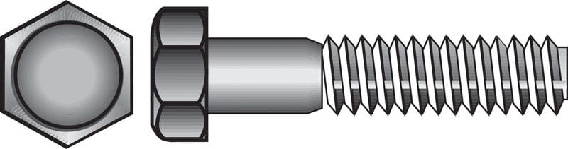 Hillman 811542 5/16 in. D X 1-1/2 in. L Hot Dipped Galvanized Steel Hex Bolt 100 pk