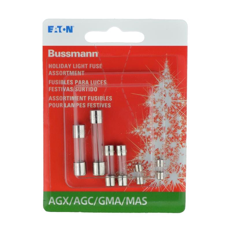 Bussmann BP/XMAS-6F 3 & 7 amps Christmas Fuse 6 pk