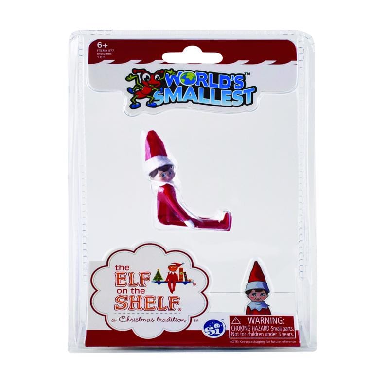 World'S Smallest 577 Elf on the Shelf Red