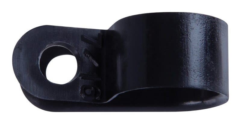 Jandorf 61456 7/16 in. D Nylon Cable Clamp 4 pk