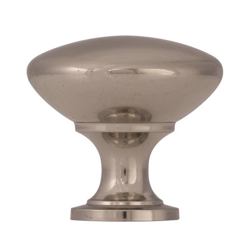 Amerock 14404SCH Allison Round Cabinet Knob 1-3/16 in. D 1-1/8 in. Brushed Chrome 1 pk