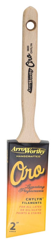 ArroWorthy 3820 0200 Oro 2 in. Angle Paint Brush