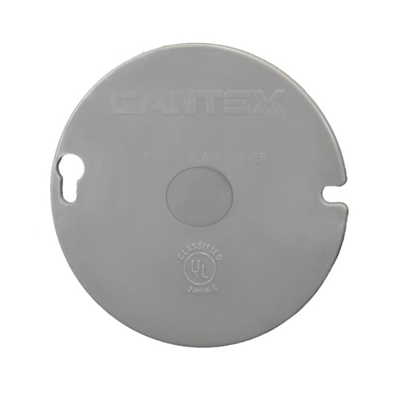 Cantex EZYL1 EZ Box Round PVC Ceiling Box Cover