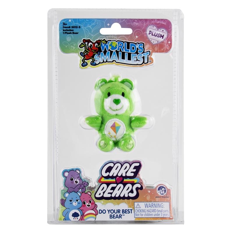 Worlds Smallest 5012-5 World's Smallest Care Bears Toy Green