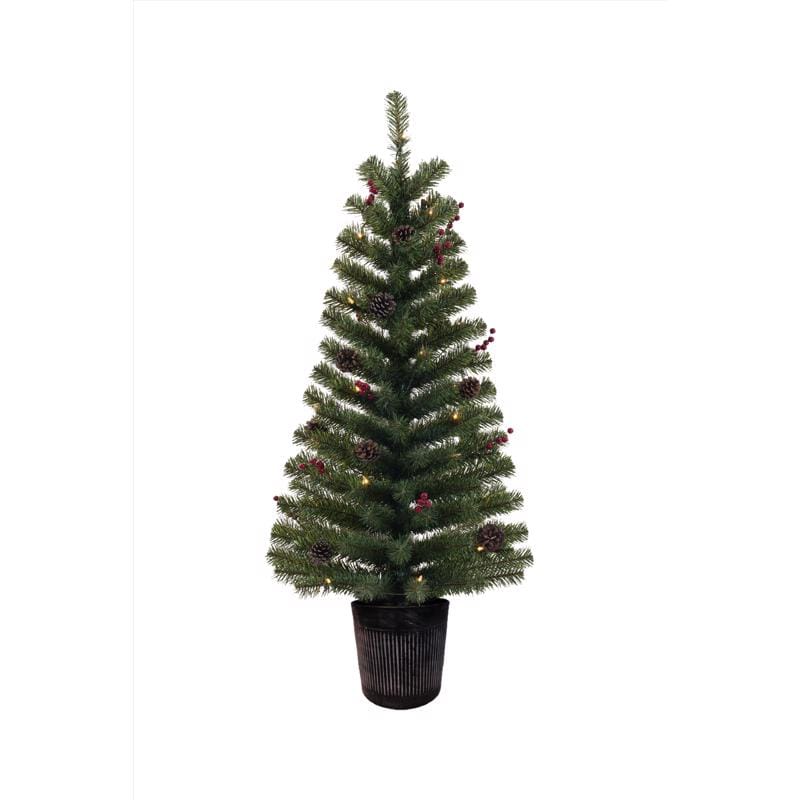 Celebrations 283-135-35LM 4 ft. Full LED 35 ct Nothern Pine Prelit Color Changing Christmas Tree