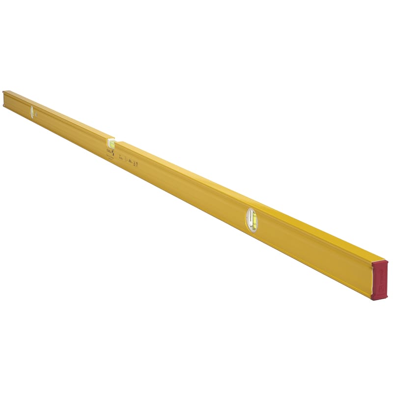 Stabila 29072 72 in. Aluminum Type 80 AS-2 Box Beam Level 3 vial