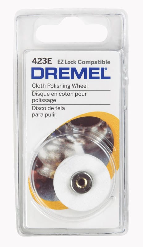 Dremel 423E 1 in. Metal/Cloth Polishing Wheel 1 pk