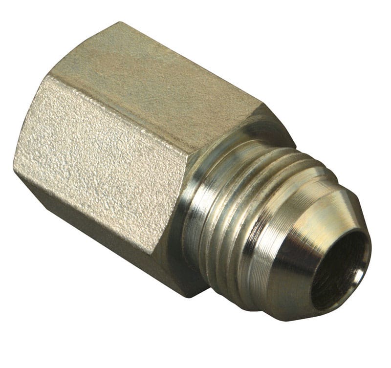 Apache 39036076 Steel 1/2 in. D X 3/8 in. D Hydraulic Adapter 1 pk