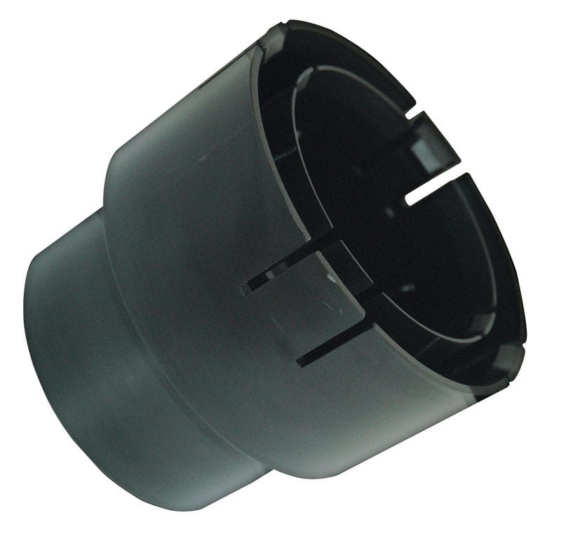 NDS 1241 Draintech 3 in. Spigot each Hub Plastic Adapter 1 pk