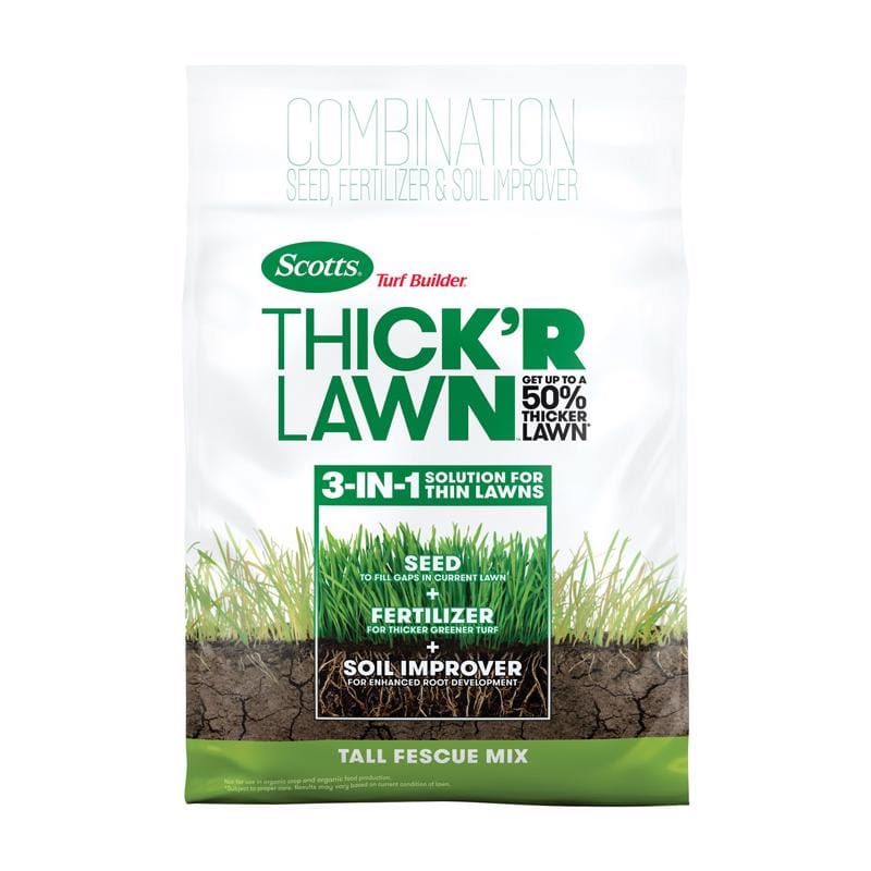 Scotts 30075B Turf Builder ThickR Lawn All-Purpose Lawn Fertilizer For Tall Fescue Grass 4000 sq ft