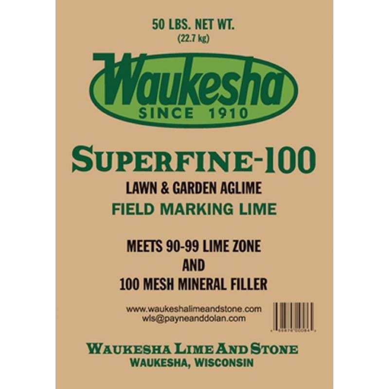 Waukesha 101145 White Athletic Field Marker 50 lb