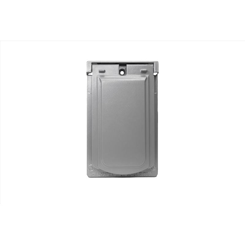 Sigma Engineered Solutions 14246 Rectangle Die-Cast Metal 1 gang 4.57 in. H X 2.83 in. W Vertical Duplex C