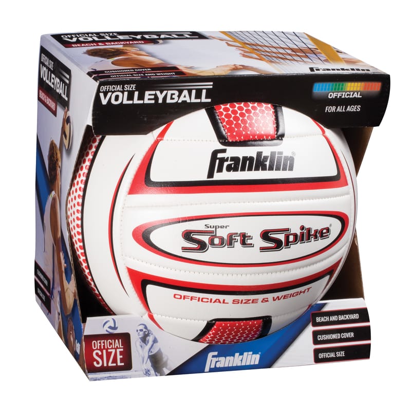 Franklin 5487 Super Soft Spike Official Size Volleyball
