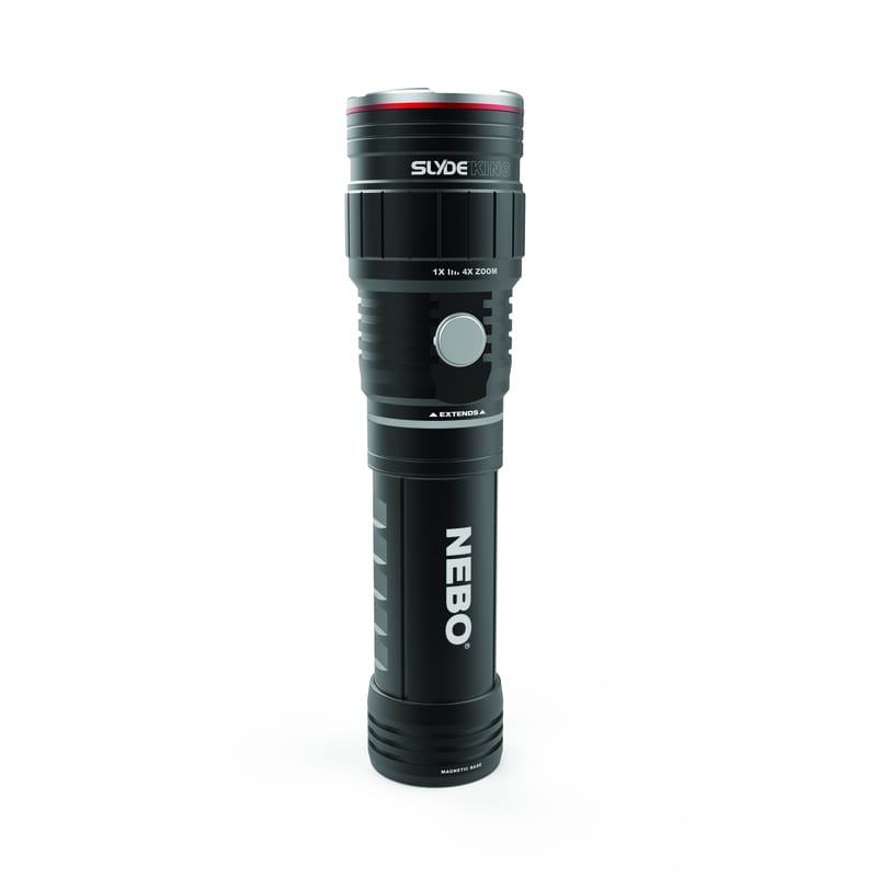 Nebo NEB-WLT-0003 Slyde King 500 lm Black LED Rechargeable Flashlight 18650 Battery