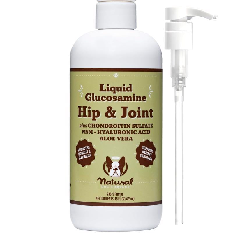 Natural Dog Company SL-HAJX-16 Dog Hip and Joint Supplement 16 oz