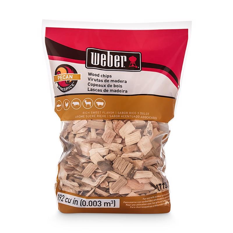 Weber 17136 Firespice All Natural Pecan Wood Smoking Chips 192 cu in