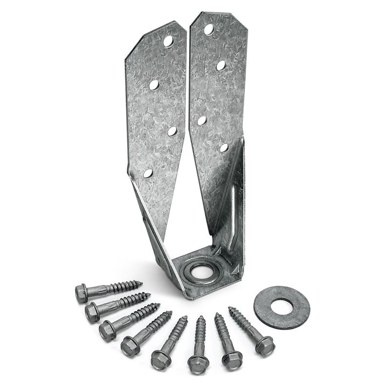 Simpson Strong-Tie DTT2Z ZMax 7.03 in. H X 3.25 in. W 14 Ga. Steel Deck Tension Tie