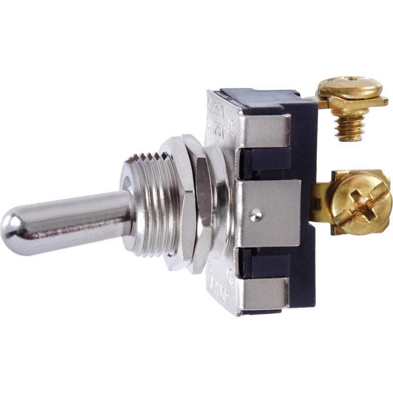 Jandorf 61154 15 amps Single Pole Toggle Power Tool Switch Silver 1 pk