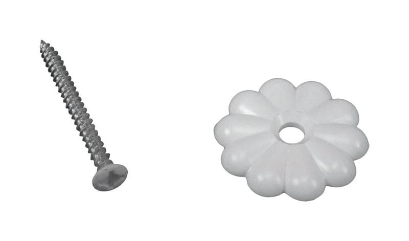 Us Hardware D-138B RV Rosette Button 24 pk