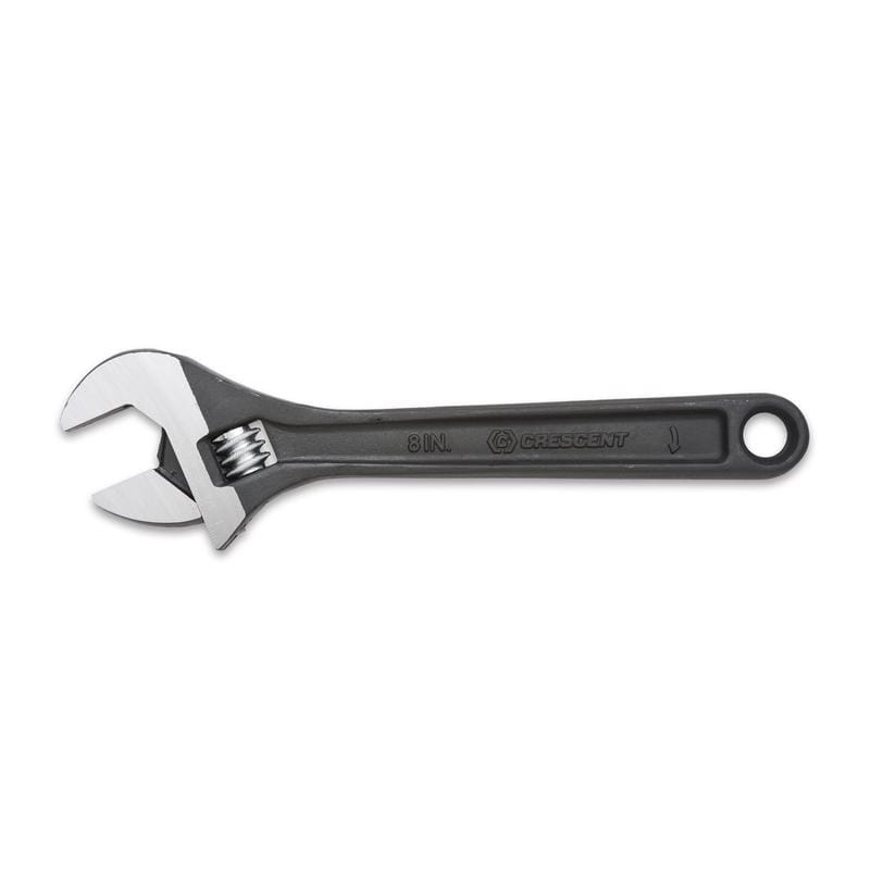 Crescent AT28VS Metric and SAE Adjustable Wrench 8 in. L 1 pk