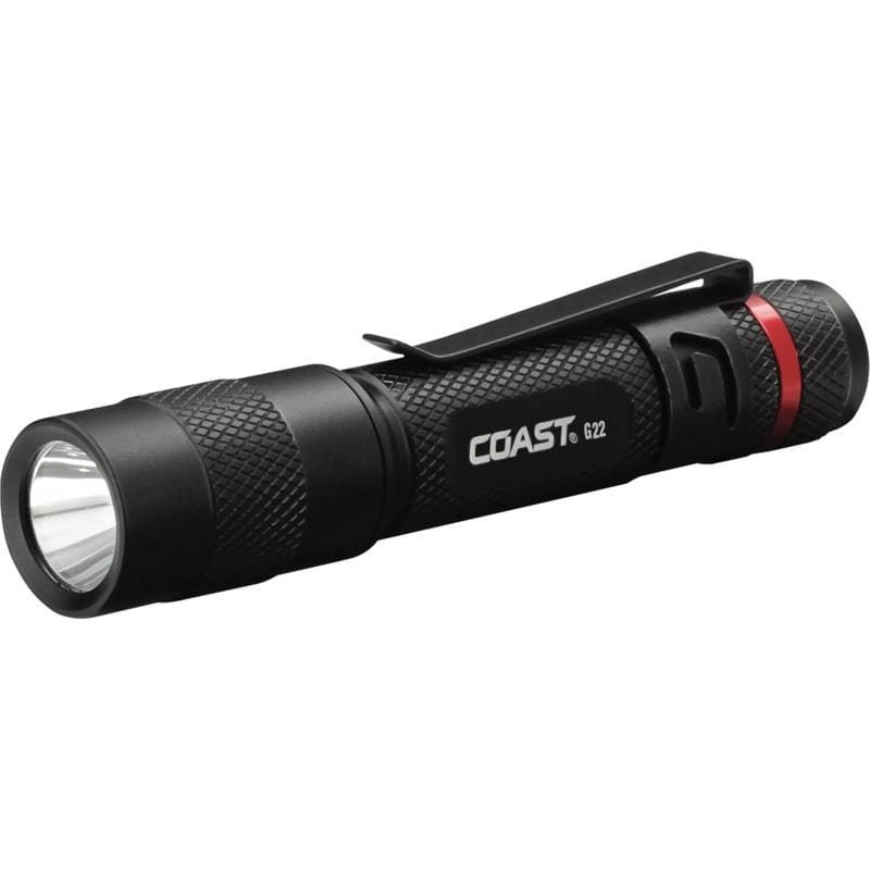 Coast 30142 G22 100 lm Black LED Flashlight AAA Battery