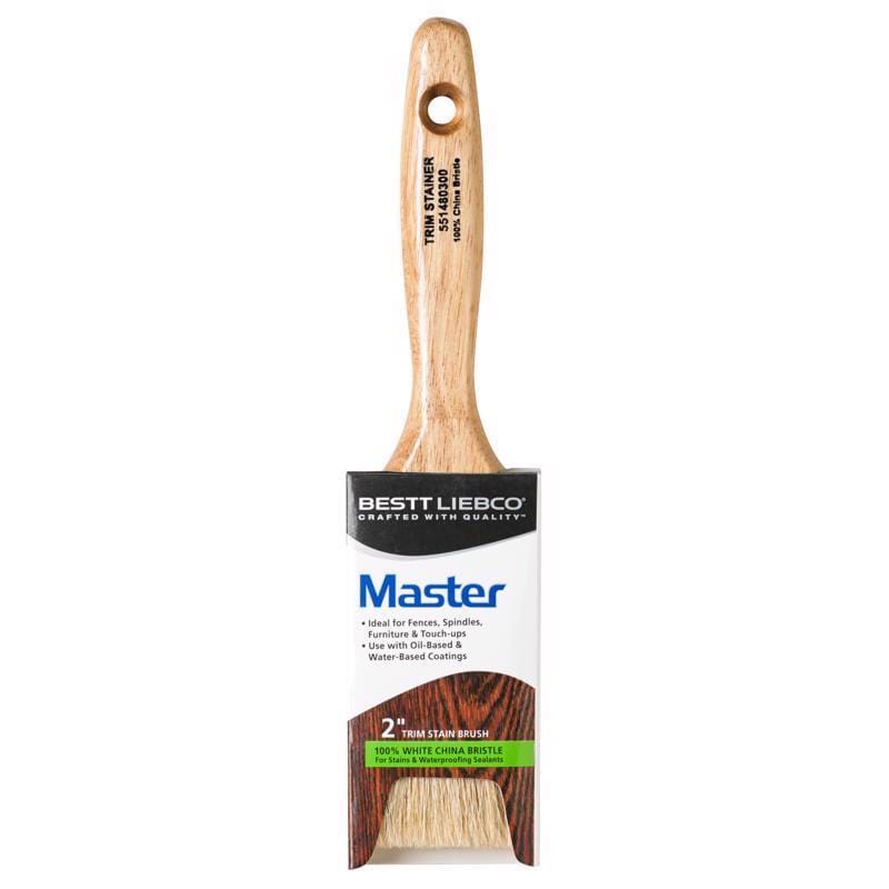 Bestt Liebco 501480300 Master 2 in. Flat Stain Brush