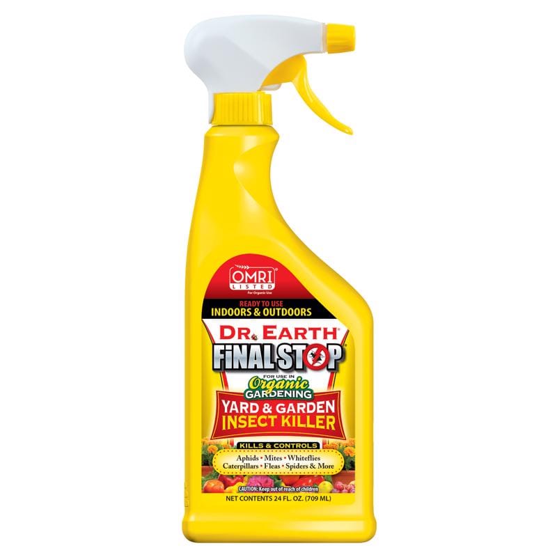 DR. Earth 8003 Final Stop Yard & Garden Organic Insect Killer Liquid 24 oz