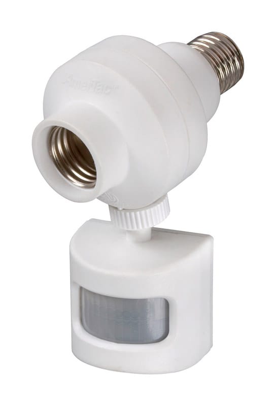 Amertac OMLC163BC White Motion Activated Security Light Control 1 pk