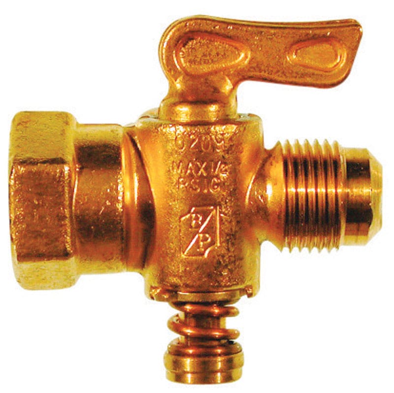 JMF Company 4181822 1/2 in. Female X 1/2 in. D Male Brass Flare Valve
