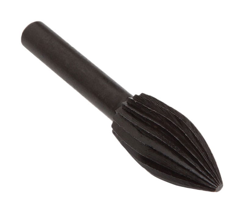 Forney 60075 Rotary File 1X1/2X1/4 Football Shaped