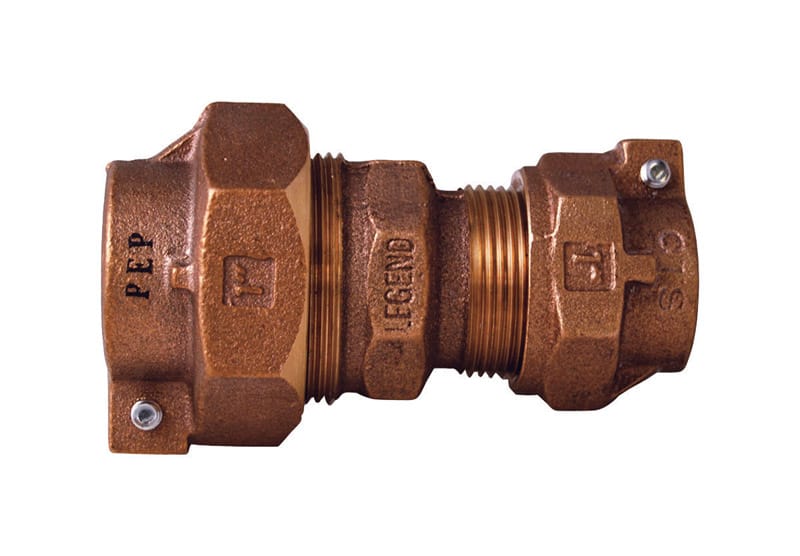 Legend Valve 313-253NL 3/4 in. CTS Pack Joint Pattern X 3/4 in. D IPS Bronze Coupling