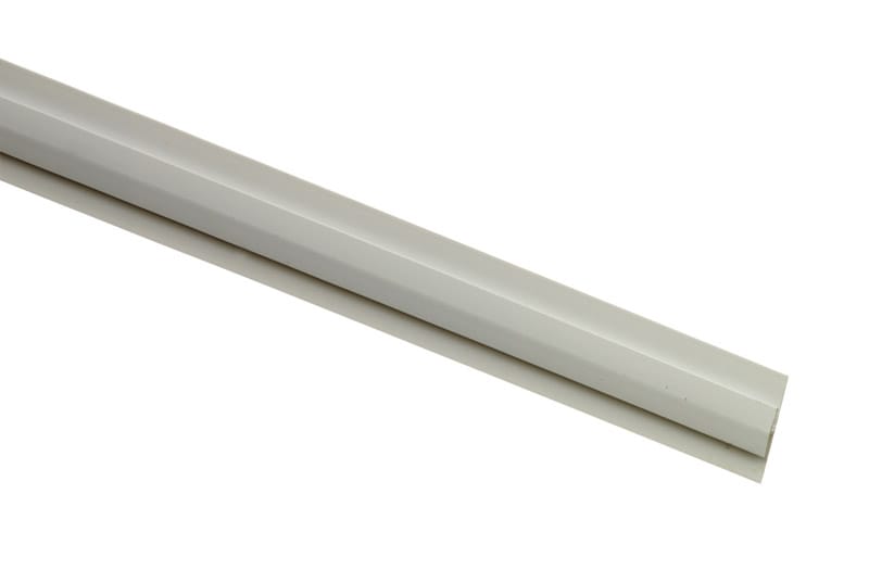 Sequentia V.DB1130V8 Crane Composites .10 in. H X 1.42 in. W X 96 in. L Prefinished White Polypropylene Molding