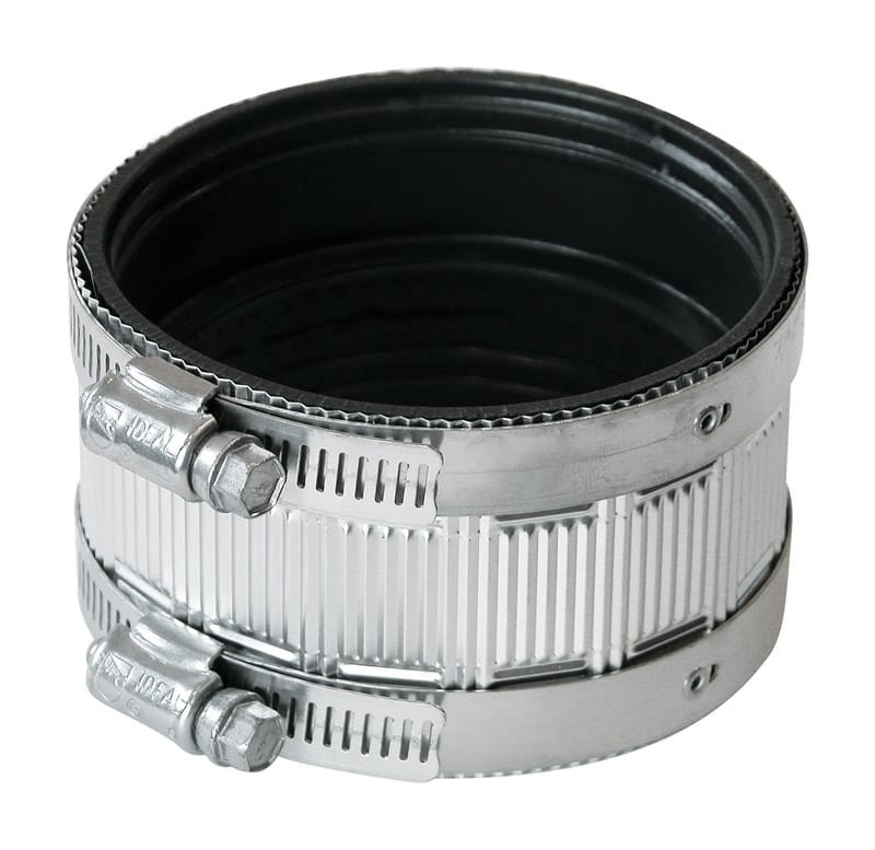 Fernco 14300 Schedule 40 3 in. 3 in. D PVC No Hub Coupling 1 pk