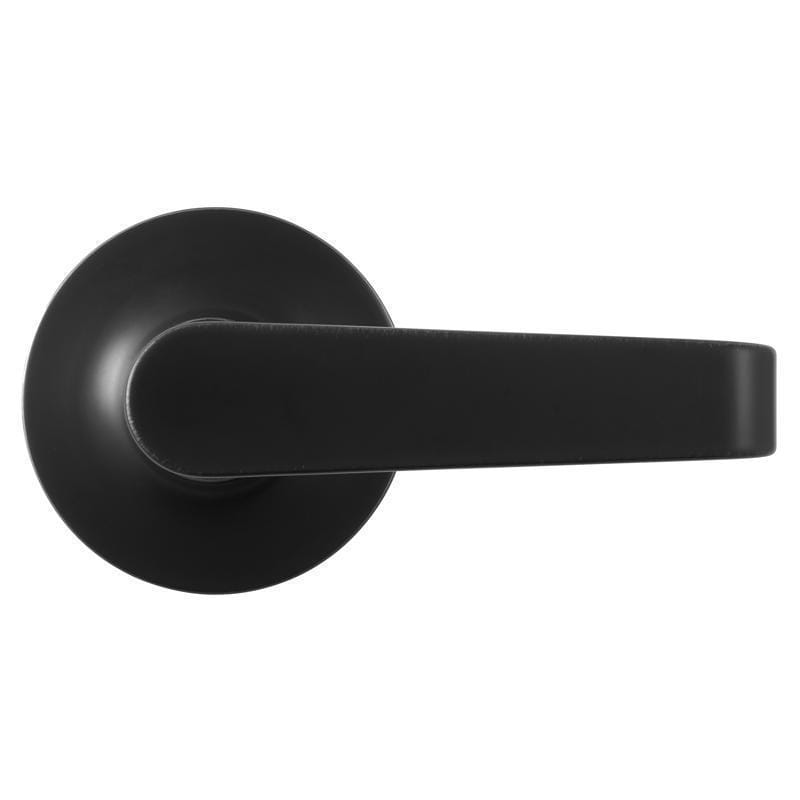 Brinks BC40101 Commercial Matte Black Passage Lever 2 in.