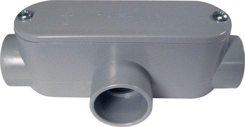 Cantex 5133565U 1 in. D PVC Conduit Body For PVC 1 pk