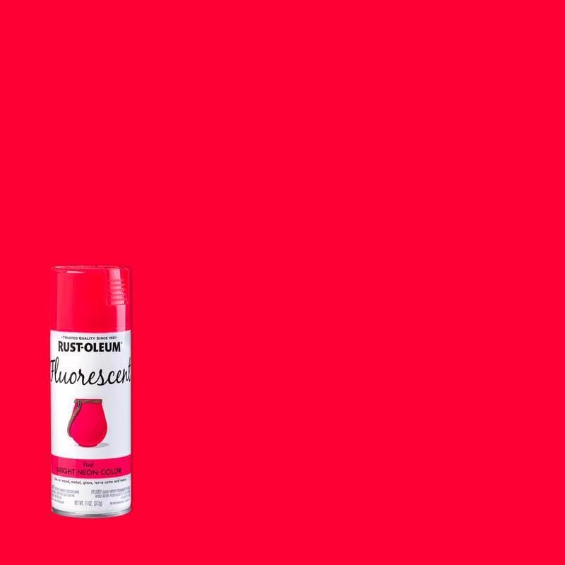 Rust-Oleum 342569 Specialty Fluorescent Pink Spray Paint 11 oz
