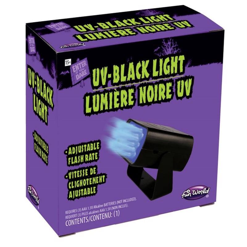 Fun World 97102PDQ LED UV-Black Light 1 pk