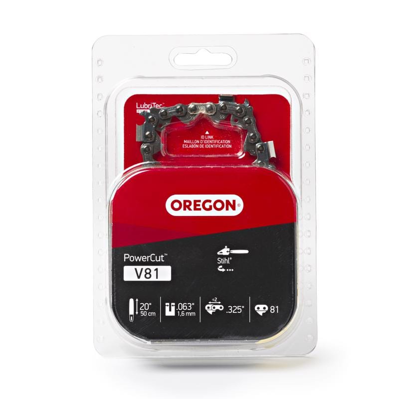 Oregon V81 PowerCut V81 20 in. Chainsaw Chain 81 links