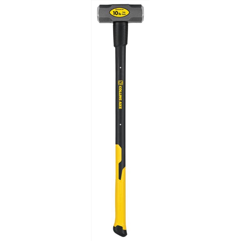 Collins Axe MD-10FD-C 10 lb Steel Sledge Hammer 35 in. Fiberg